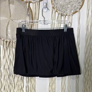 Talbots X Miraclesuit NWOT Black Swim Skirt size 10